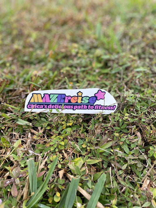 Chica's Mazercise Vinyl Sticker