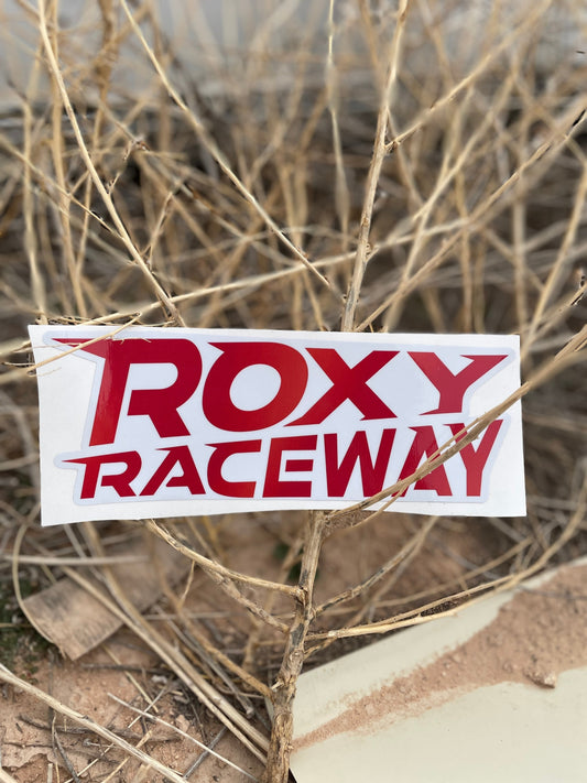 Roxy Raceway vinyl sticker