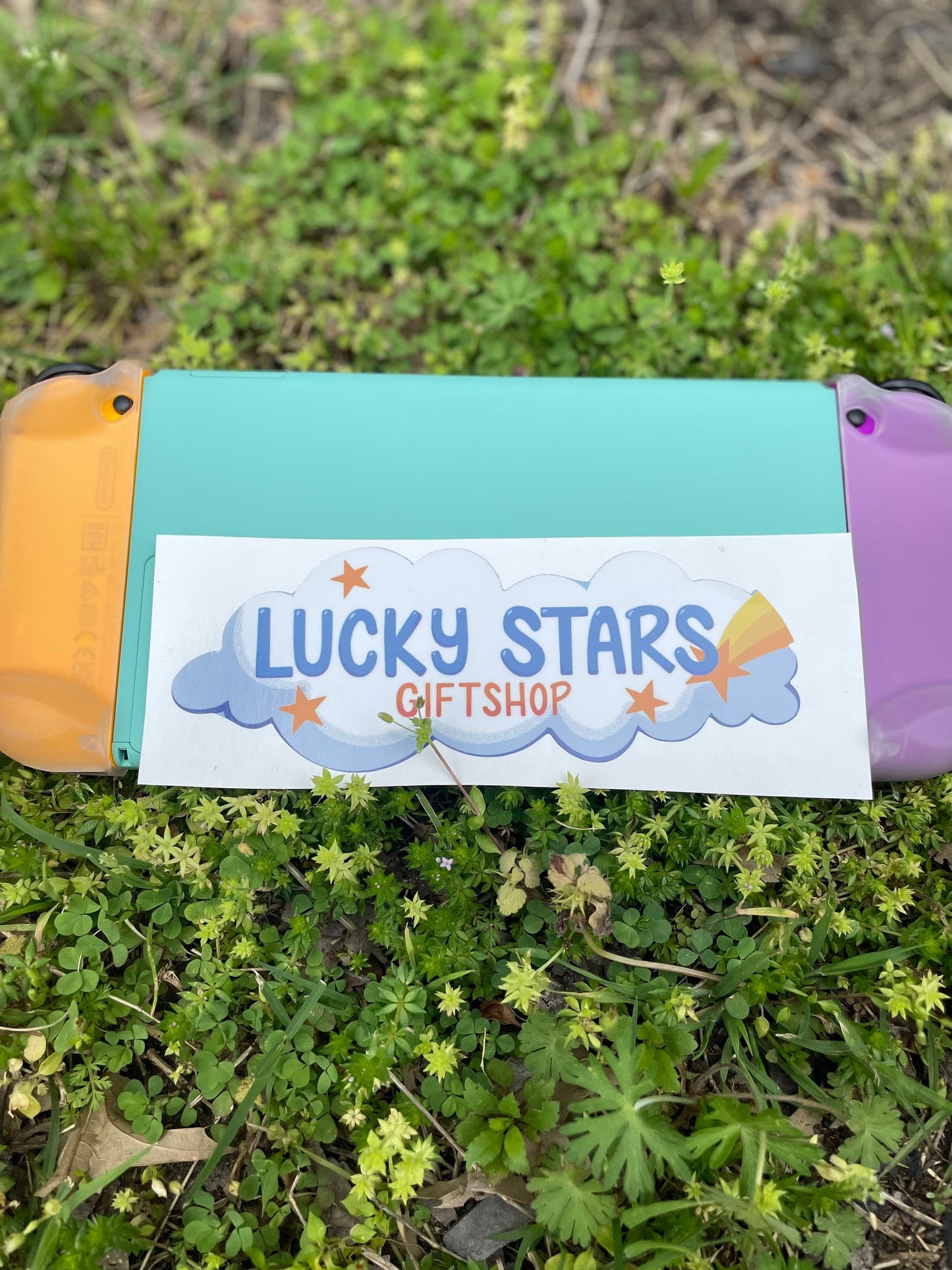 Lucky Stars Vinyl Sticker